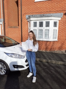 A great pass for Beth with just 3 minors on her first attempt