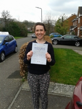 Ciara passed on her first attempt at Aylesbury test centre with only 2 driver faults