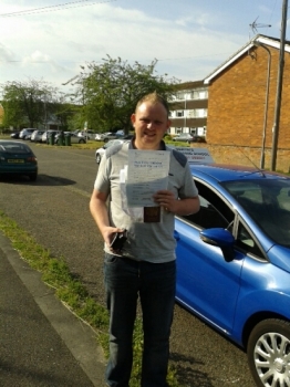 Well done to Dan who passed first time on the 810 test at Aylesbury test centre with just one minor driving fault