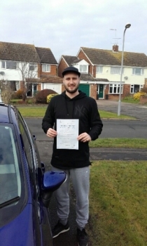 A good pass for Elliott Johnson with only 3 minors
