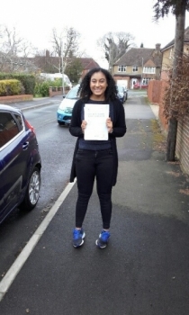 A good pass for Hannah with 3 minor faults