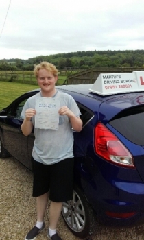 Well done to Jack passing on his first attempt with only 3 minor faults