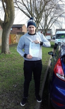 A great first time pass for Mark with just one minor