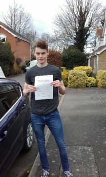 Well done Oliver passing on first attempt with one minor